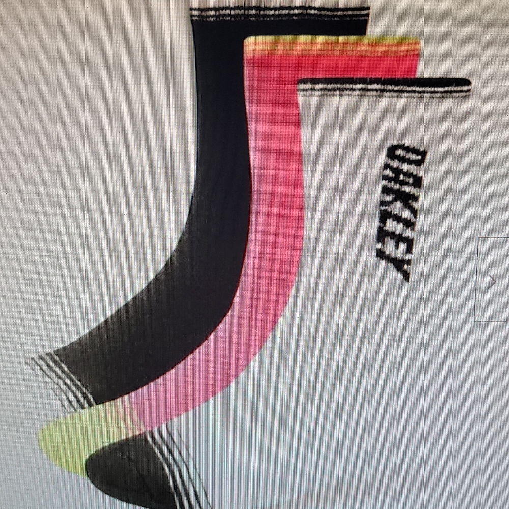 Oakley New 3 pack socks Medium